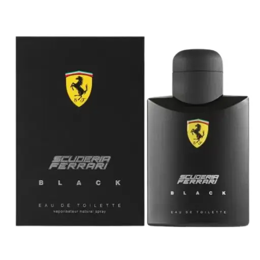 Colonia Scuderia Black Ferrari 125 ML