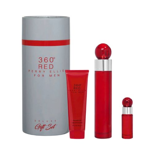 Estuche Perry Ellis 360° Red 3 Piezas Hombre