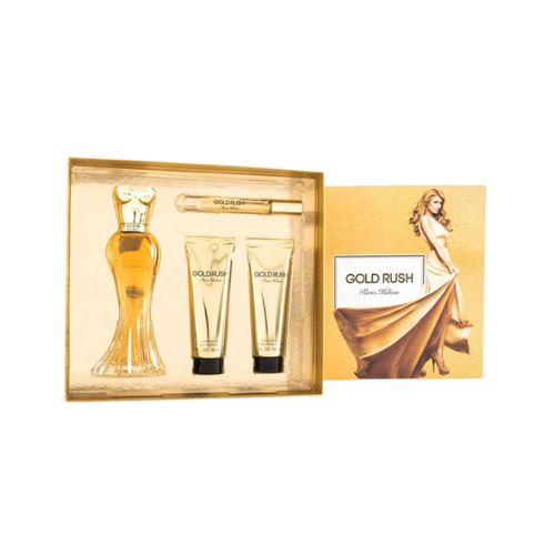 Estuche Paris Hilton Gold Rush Mujer 100ml (4 Piezas)
