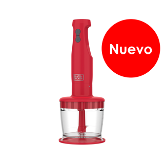 Black + Decker Batidora de Inmersión Roja - HB2800-RLA